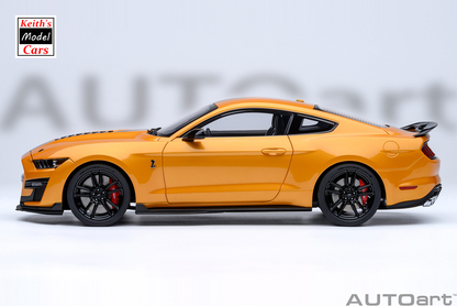 [1/18 Scale] Ford Mustang Shelby GT500 in Cyber Orange by AUTOart Models