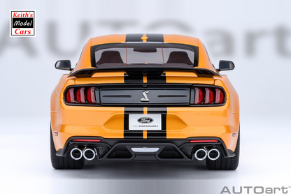 [1/18 Scale] Ford Mustang Shelby GT500 in Cyber Orange by AUTOart Models