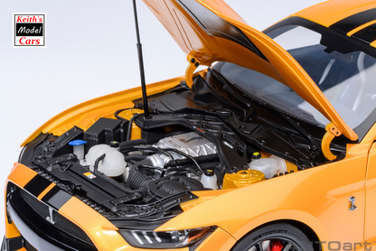 [1/18 Scale] Ford Mustang Shelby GT500 in Cyber Orange by AUTOart Models