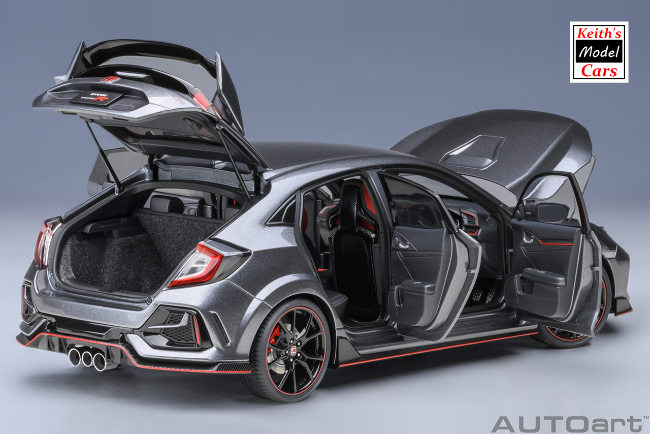 Honda civic type r polished metal shop