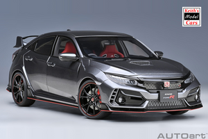 [1/18 Scale] Honda Civic Type R (FK8) 2021 in Polished Metal Metallic by AUTOart Models