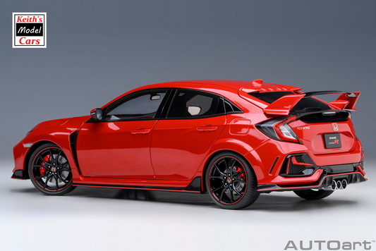 [Maßstab 1/18] Honda Civic Type R (FK8) 2021 in Flame Red von AUTOart Models 