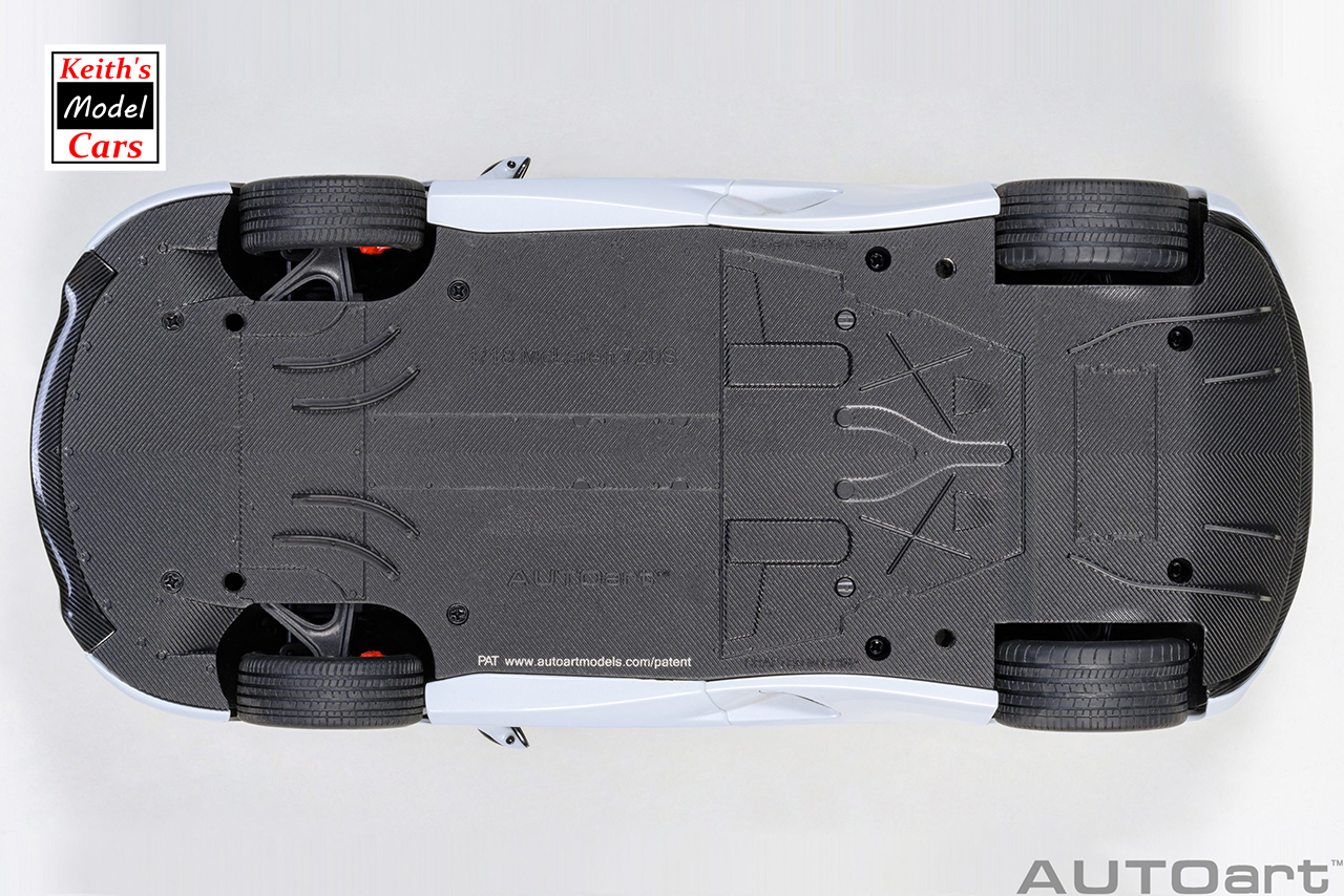 [Maßstab 1/18] McLaren 720S in Silica White von AUTOart Models 