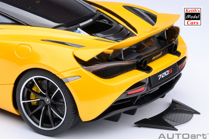 [Maßstab 1/18] McLaren 720S in Vulkangelb von AUTOart Models 