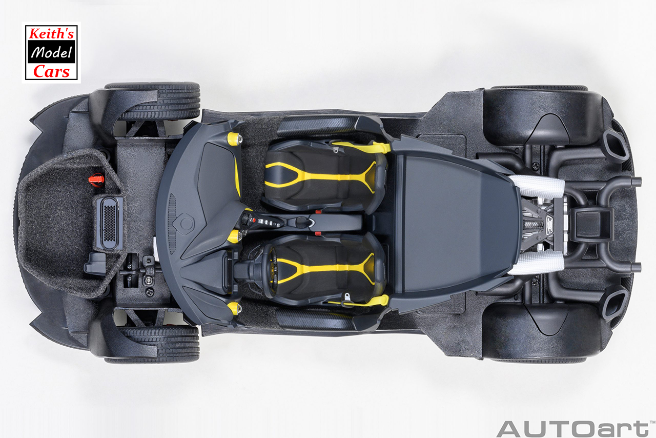 [Maßstab 1/18] McLaren 720S in Vulkangelb von AUTOart Models 
