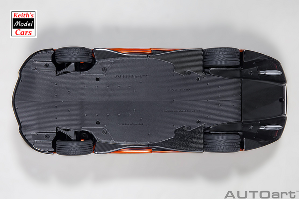 [1/18 Scale] McLaren Speedtail in Volcano Orange by AUTOart Models