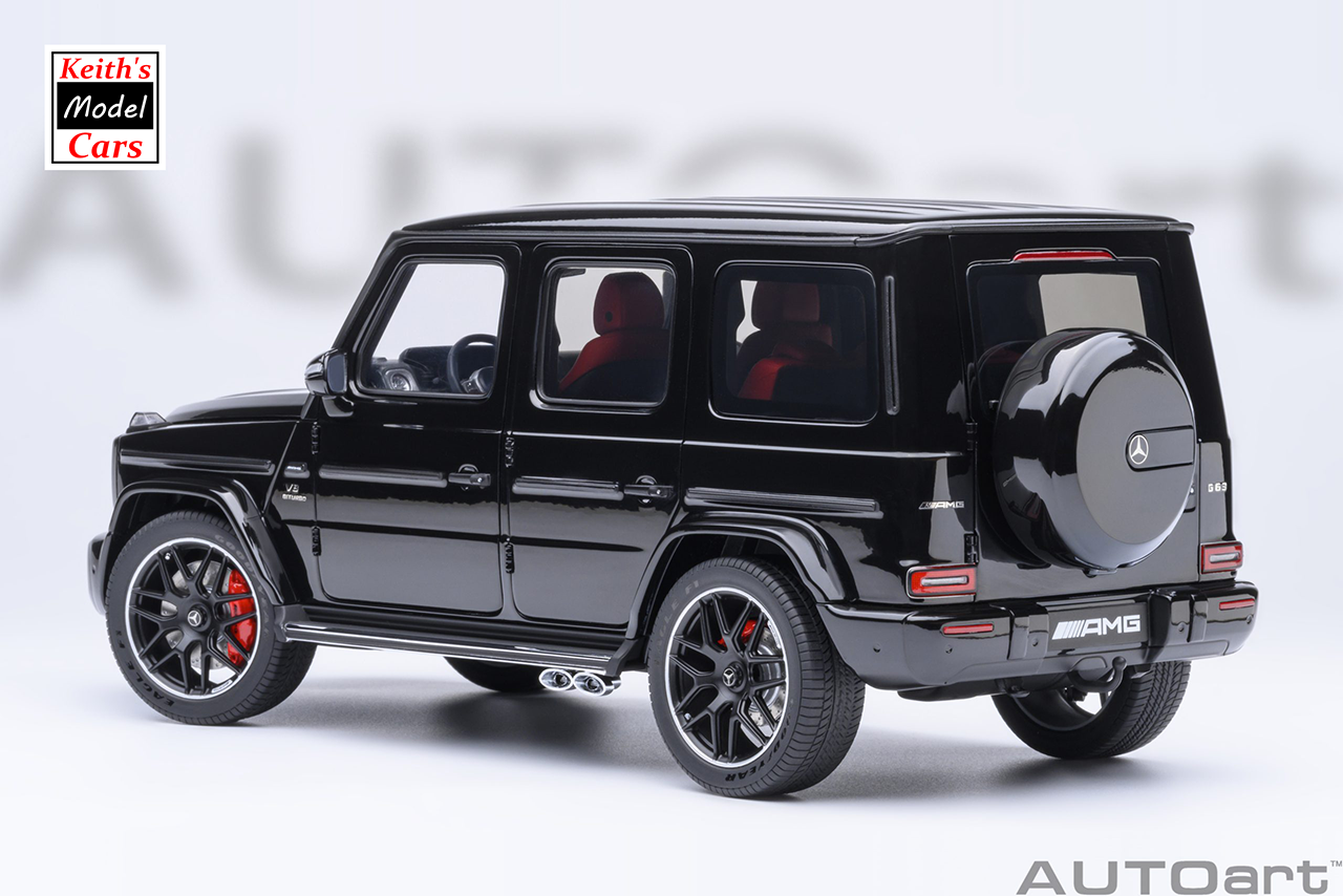 [Maßstab 1/18] Mercedes-AMG G63 2019 in Hochglanzschwarz von AUTOart Models 