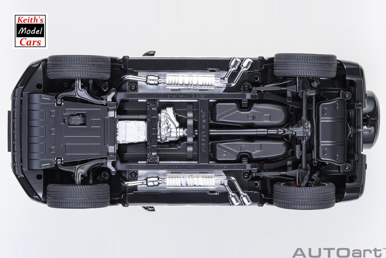 [Maßstab 1/18] Mercedes-AMG G63 2019 in Hochglanzschwarz von AUTOart Models 