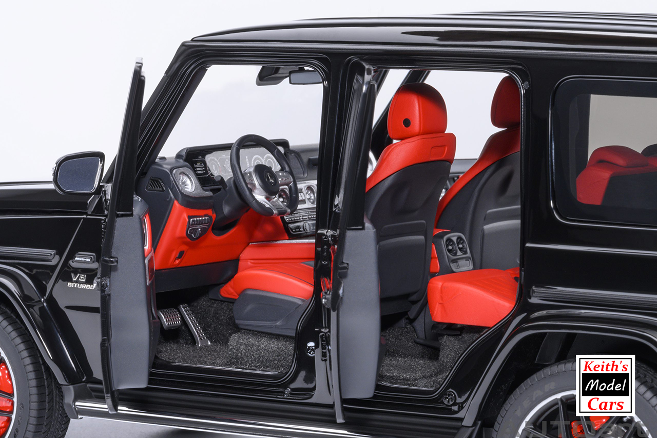 [Maßstab 1/18] Mercedes-AMG G63 2019 in Hochglanzschwarz von AUTOart Models 