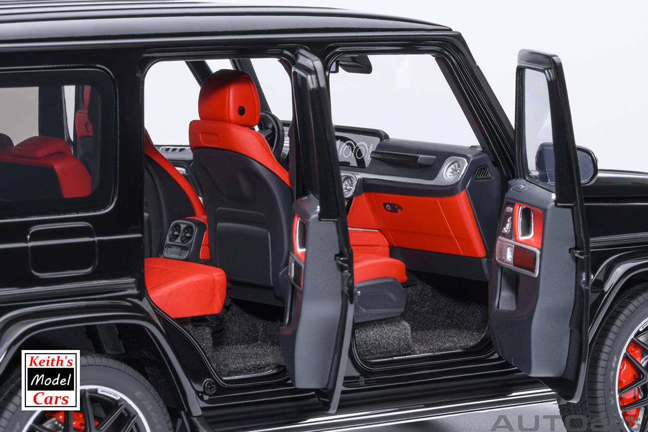 [Maßstab 1/18] Mercedes-AMG G63 2019 in Hochglanzschwarz von AUTOart Models 