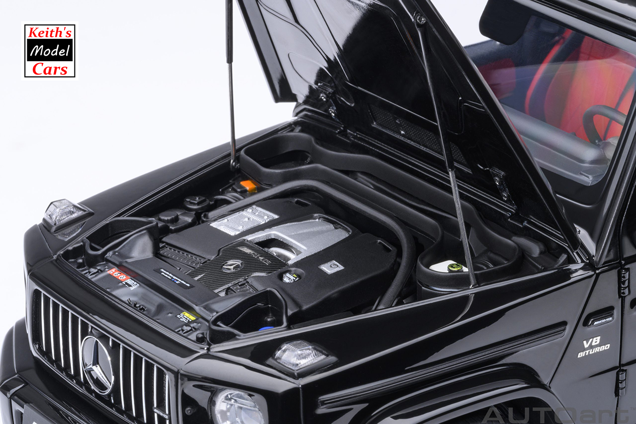 [Maßstab 1/18] Mercedes-AMG G63 2019 in Hochglanzschwarz von AUTOart Models 