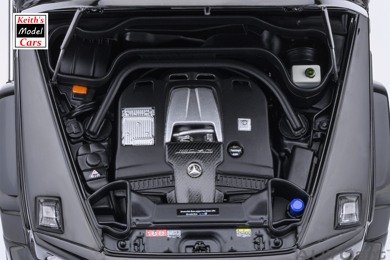 [Maßstab 1/18] Mercedes-AMG G63 2019 in Hochglanzschwarz von AUTOart Models 