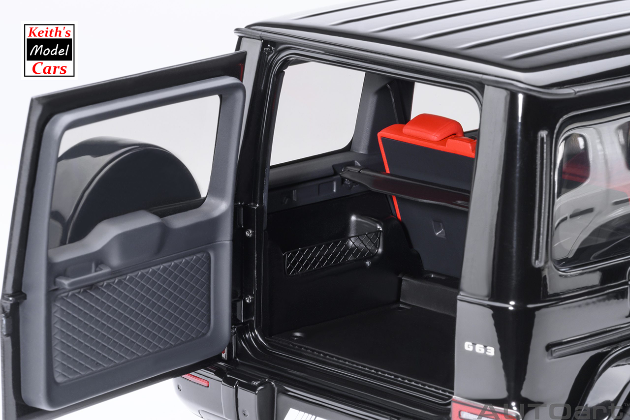 [Maßstab 1/18] Mercedes-AMG G63 2019 in Hochglanzschwarz von AUTOart Models 