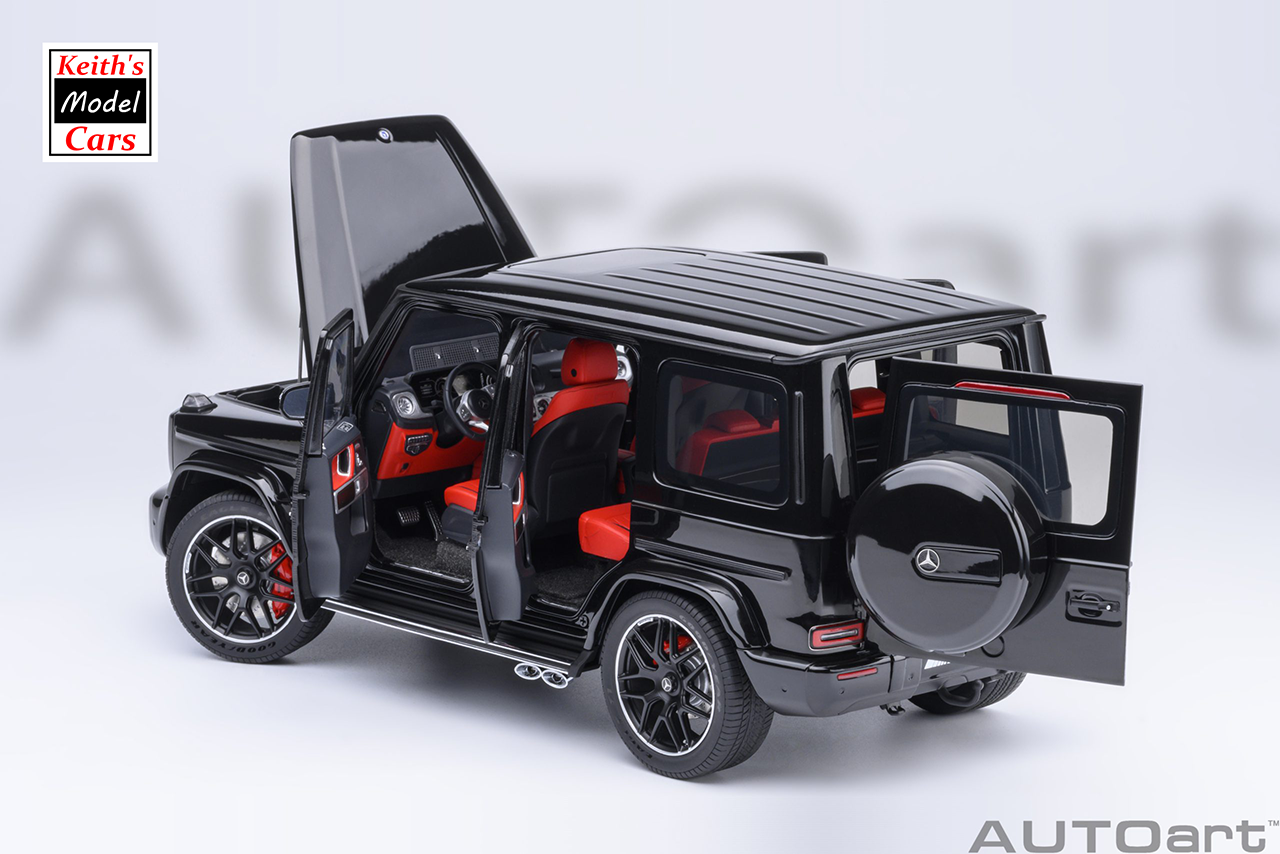 [Maßstab 1/18] Mercedes-AMG G63 2019 in Hochglanzschwarz von AUTOart Models 
