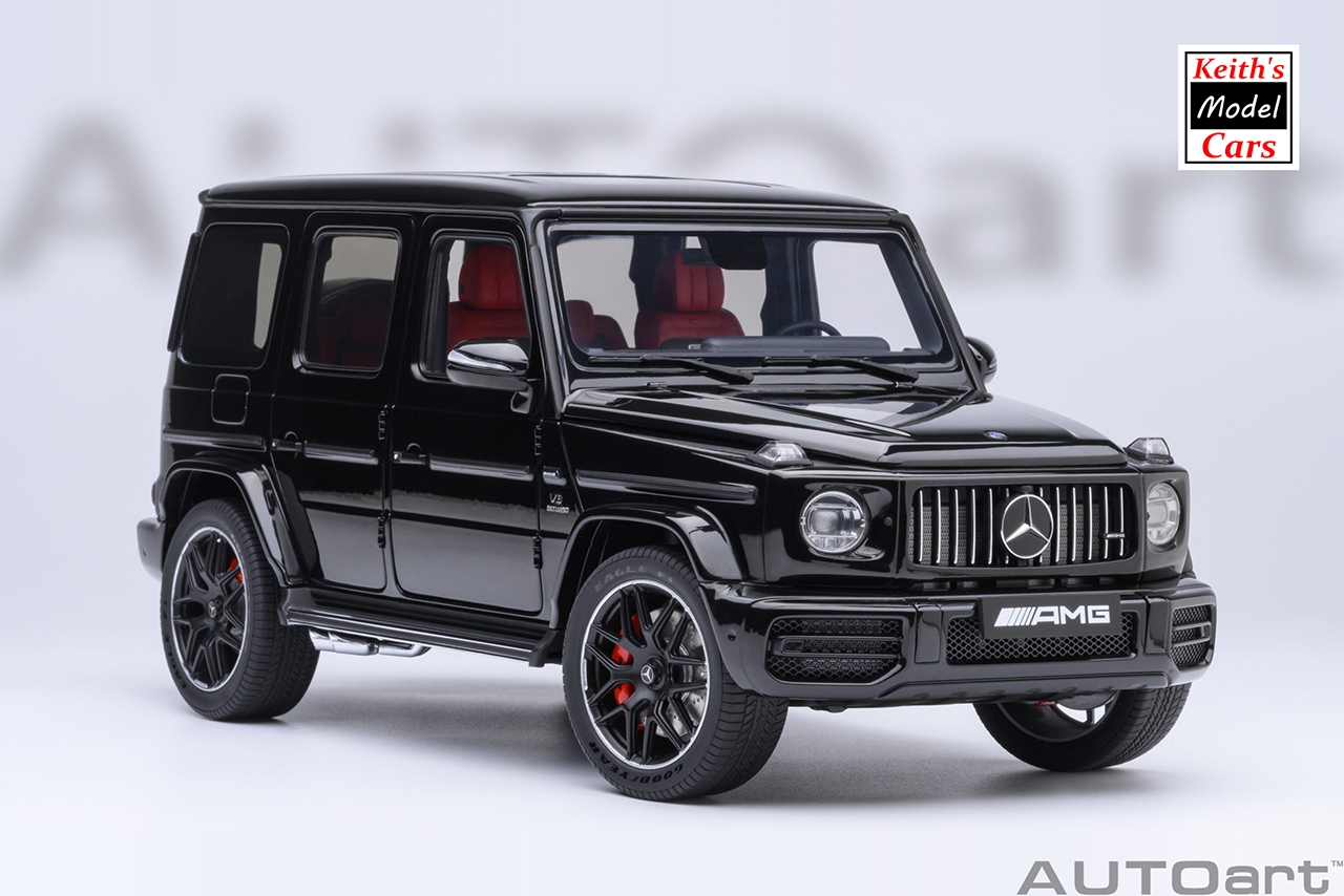 [Maßstab 1/18] Mercedes-AMG G63 2019 in Hochglanzschwarz von AUTOart Models 