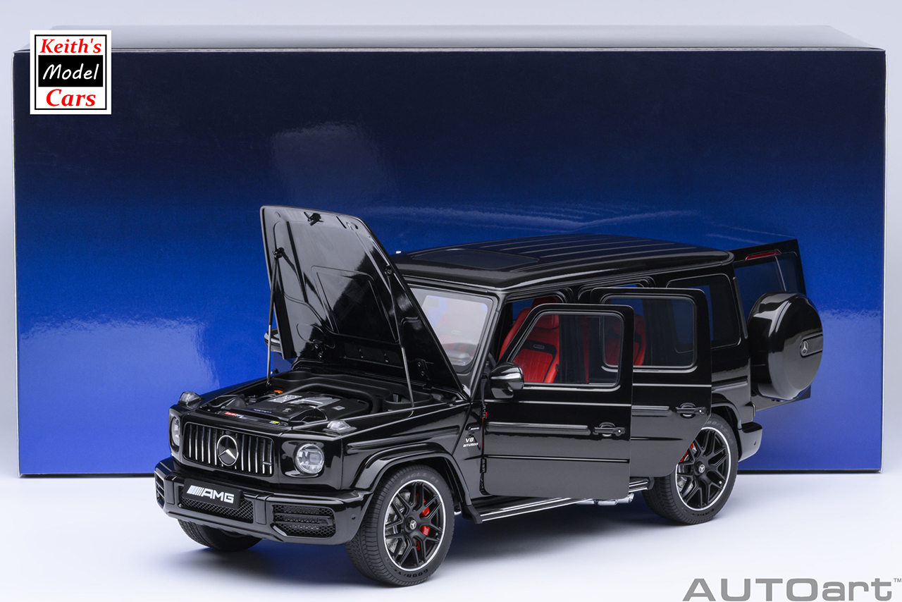 [Maßstab 1/18] Mercedes-AMG G63 2019 in Hochglanzschwarz von AUTOart Models 