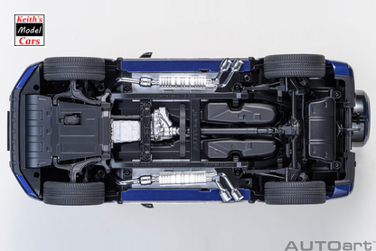 [1/18 Scale] Mercedes-AMG G63 2019 in Brilliant Blue Metallic by AUTOart Models