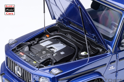 [1/18 Scale] Mercedes-AMG G63 2019 in Brilliant Blue Metallic by AUTOart Models