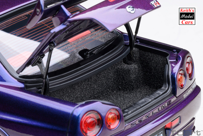 [Maßstab 1/18] Nissan Skyline GT-R (R34) Z-Tune in Midnight Purple III von AUTOart Models 