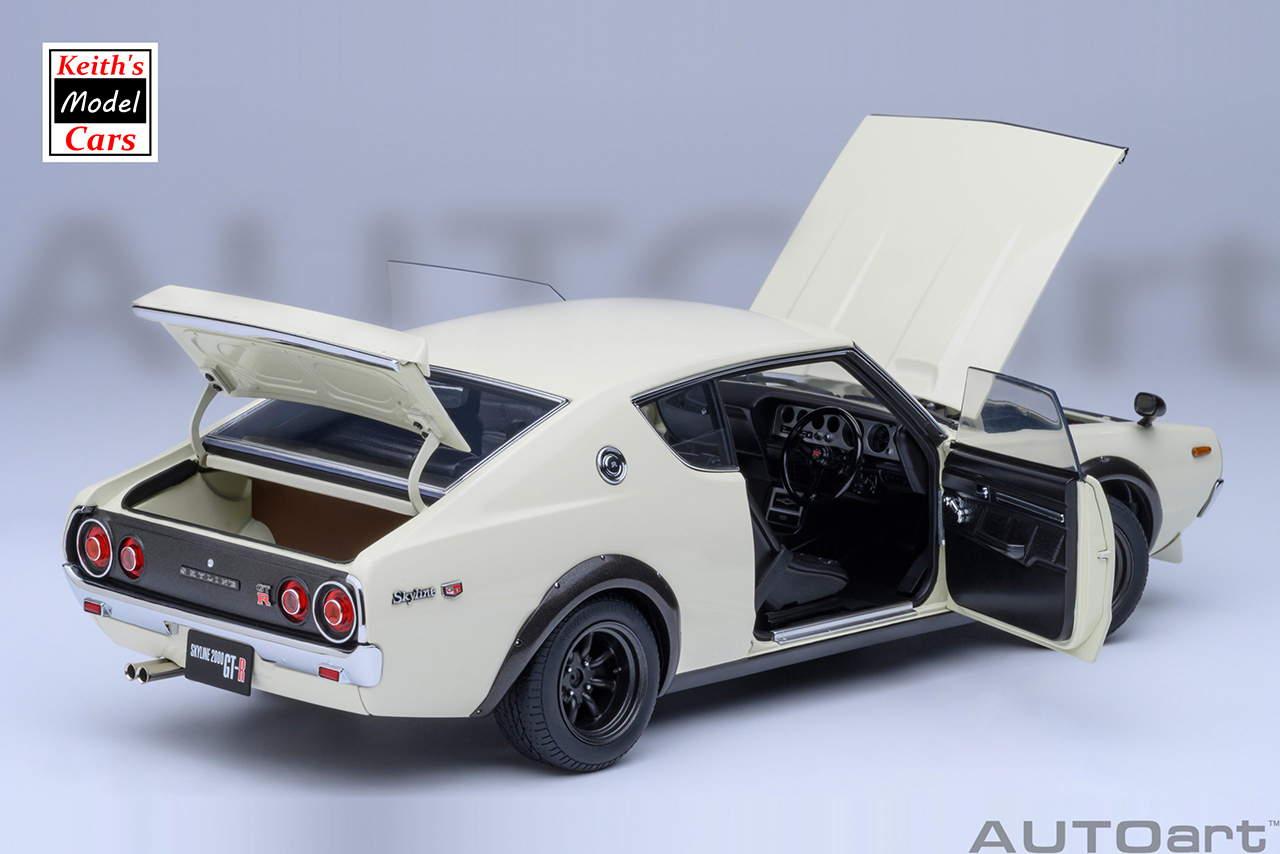 1:18 Scale AUTOart Models Nissan Skyline 2000 GT-R (KPGC110