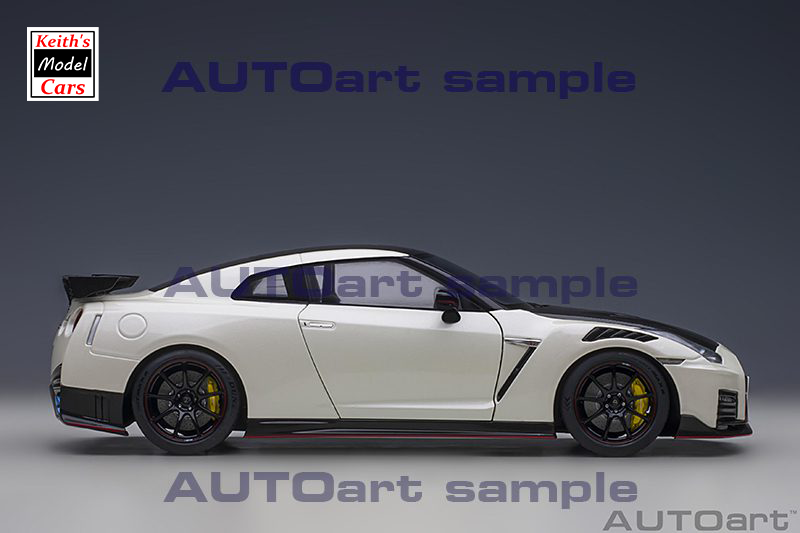 オートアートNissan GT-R nismo 1/18 ミニカー ホワイト Amazon | オートアート (AUTOart) 1/18 日産 GT-R (R35) ニスモ
