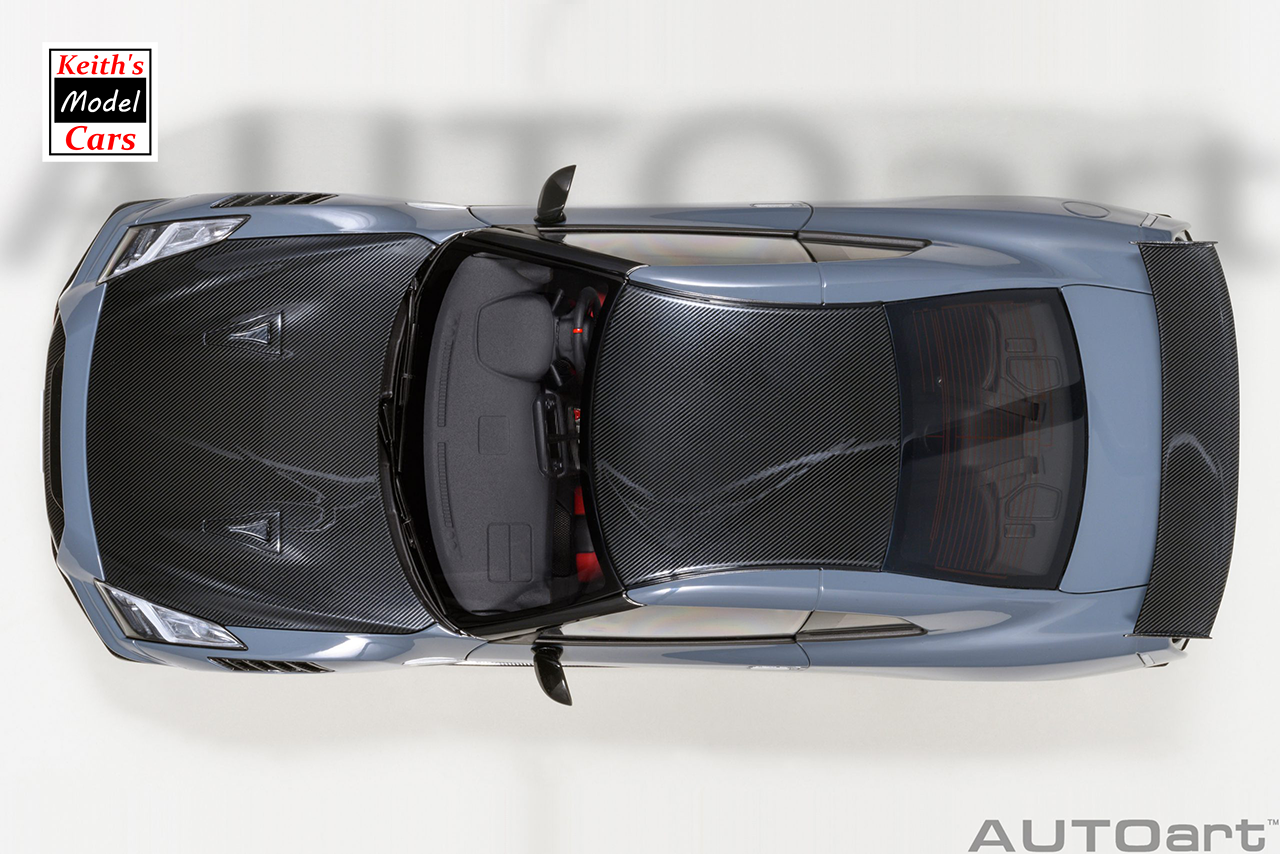 [1/18 Scale] Nissan GT-R (R35) Nismo 2022 Special Edition in Nismo Stealth Grey by AUTOart Models