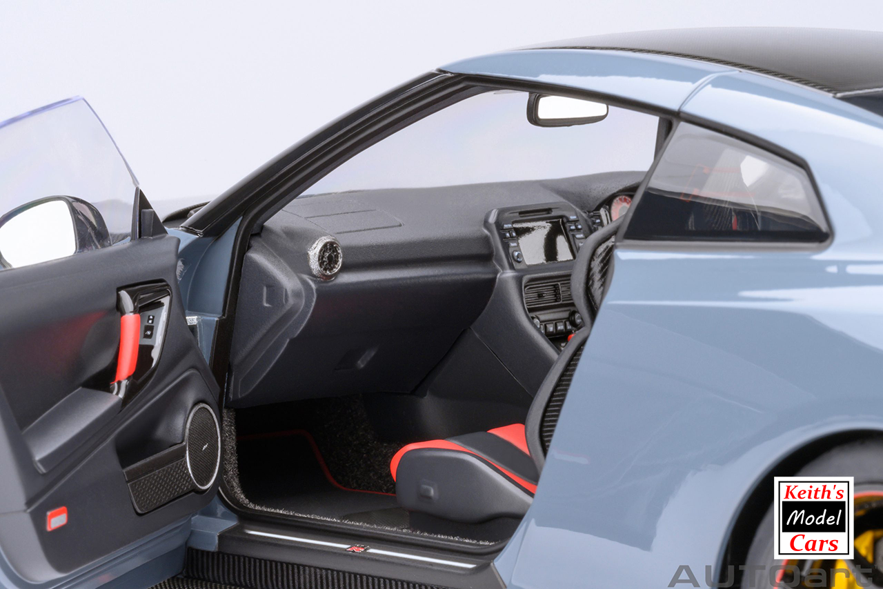 [1/18 Scale] Nissan GT-R (R35) Nismo 2022 Special Edition in Nismo Stealth Grey by AUTOart Models