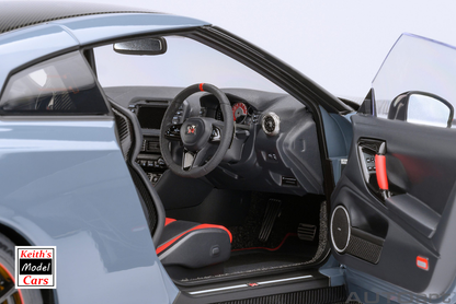 [1/18 Scale] Nissan GT-R (R35) Nismo 2022 Special Edition in Nismo Stealth Grey by AUTOart Models