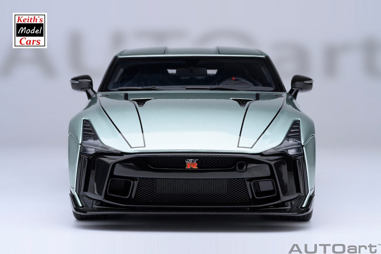 [1/18 Scale] Nissan GT-R50 by Italdesign in Metallic Green/Black by AUTOart Models