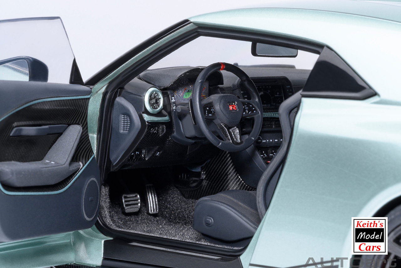 [1/18 Scale] Nissan GT-R50 by Italdesign in Metallic Green/Black by AUTOart Models