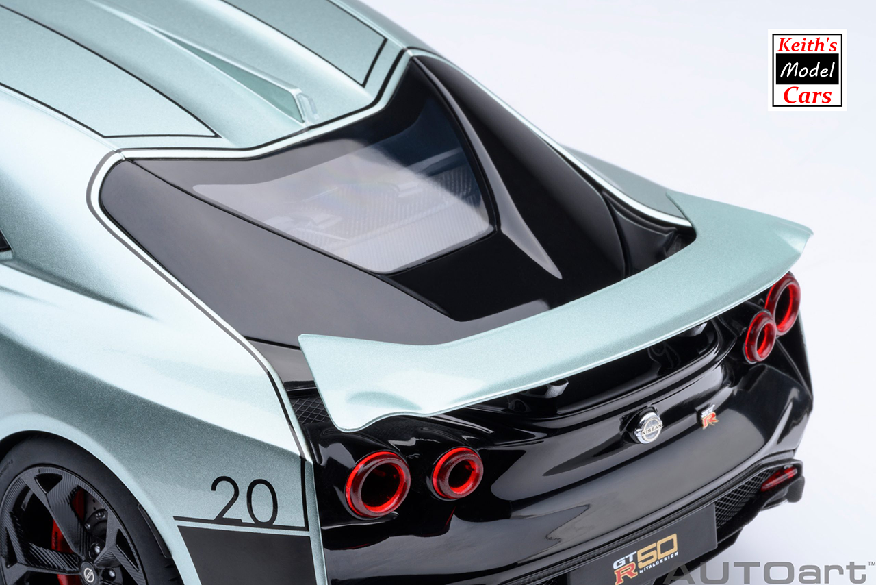 [1/18 Scale] Nissan GT-R50 by Italdesign in Metallic Green/Black by AUTOart Models