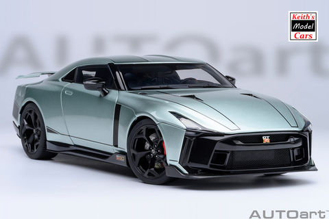 [1/18 Scale] Nissan GT-R50 by Italdesign in Metallic Green/Black by AUTOart Models