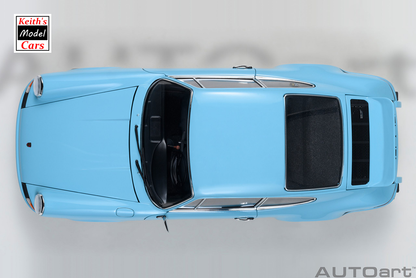 [1/18 Scale] Porsche 911 Carrera 2.7 RS in Gulf Blue with Black stripes by AUTOart Models