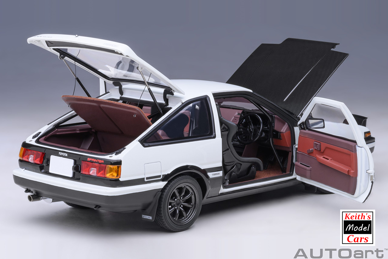 AUTOart TOYOTA sprinter trueno 1/18 模型 1:18 Scale AUTOart Models Toyota Sprinter Trueno (AE86