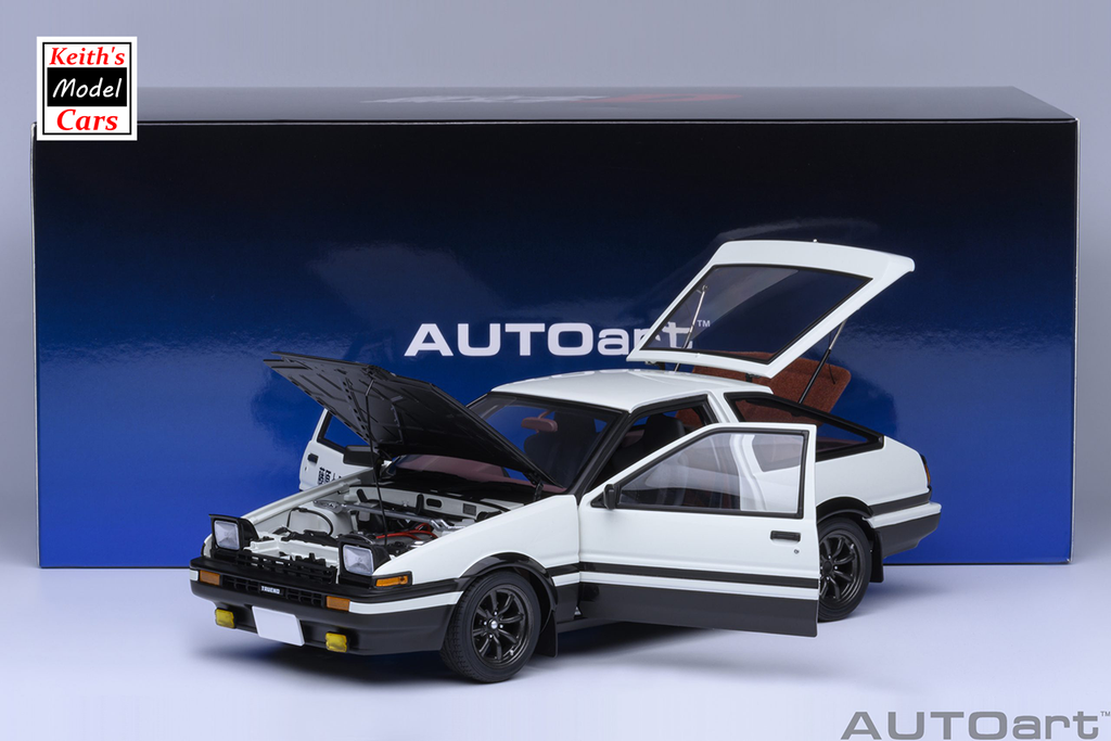 1 18 Scale AUTOart Models Toyota Sprinter Trueno AE86 Project D Final version AA78786 Keith s Model Cars