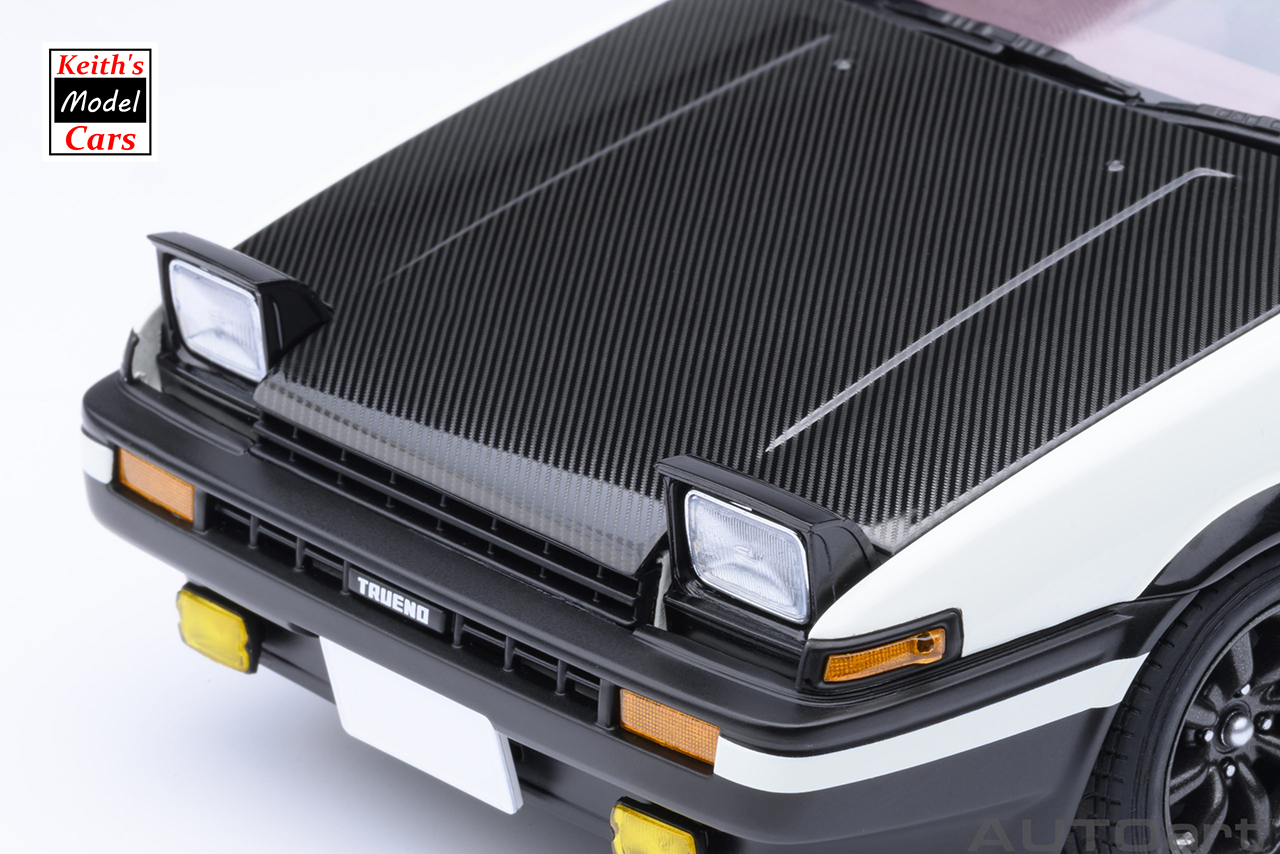 1:18 Scale AUTOart Models Toyota Sprinter Trueno (AE86