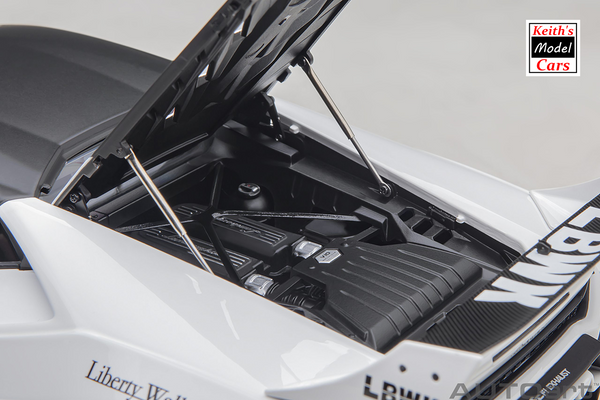 [1/18 Scale] Liberty Walk LB Silhouette Lamborghini Huracan GT in White by AUTOart Models