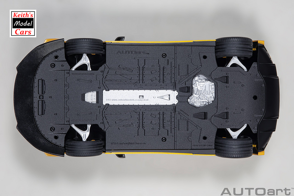 [1/18 Scale] Liberty Walk LB Silhouette Lamborghini Huracan GT in Metallic Yellow by AUTOart Models