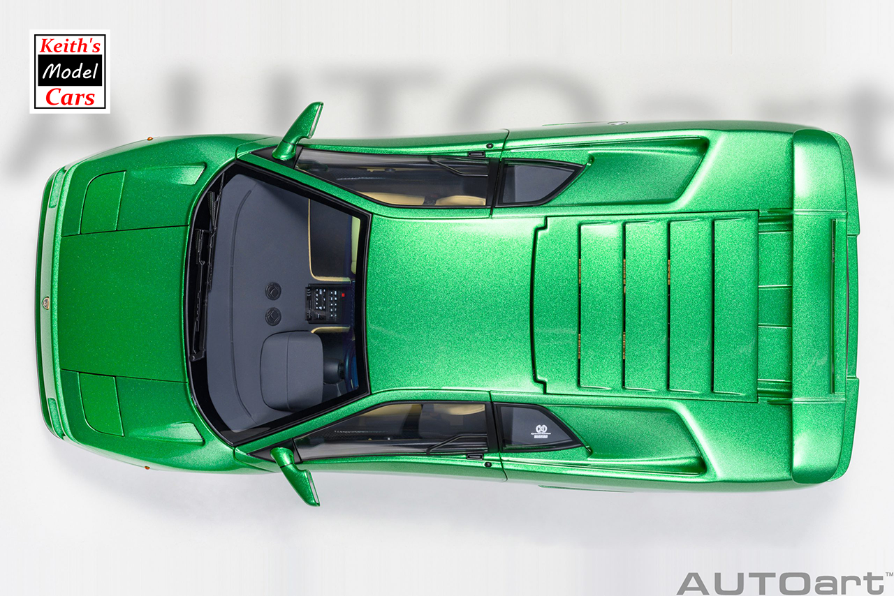 [Maßstab 1/18] Lamborghini Diablo SE 30th Anniversary in Verde Mic/Metallic Green von AUTOart Models 