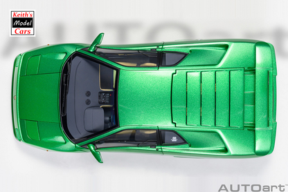 [Maßstab 1/18] Lamborghini Diablo SE 30th Anniversary in Verde Mic/Metallic Green von AUTOart Models 