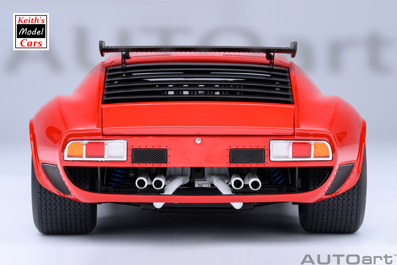 [Maßstab 1:18] Lamborghini Miura JOTA SVR in Rot von AUTOart Models 