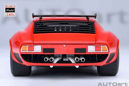 [Maßstab 1:18] Lamborghini Miura JOTA SVR in Rot von AUTOart Models 