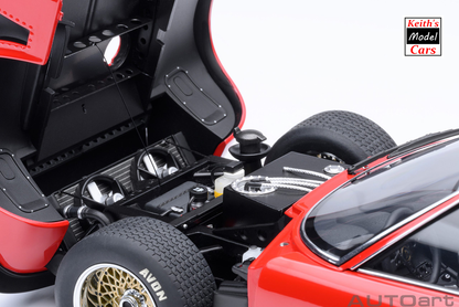 [Maßstab 1:18] Lamborghini Miura JOTA SVR in Rot von AUTOart Models 