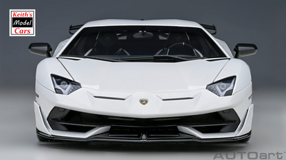 White Aventador