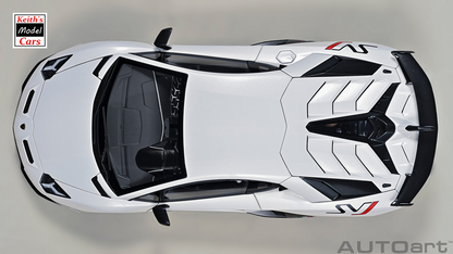 White Lamborghini