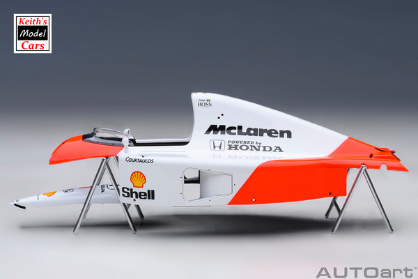 [1/18 Scale] McLaren Honda MP4/6 with McLaren Logo - 1991 Japan GP - No.1 A. Senna by AUTOart Models