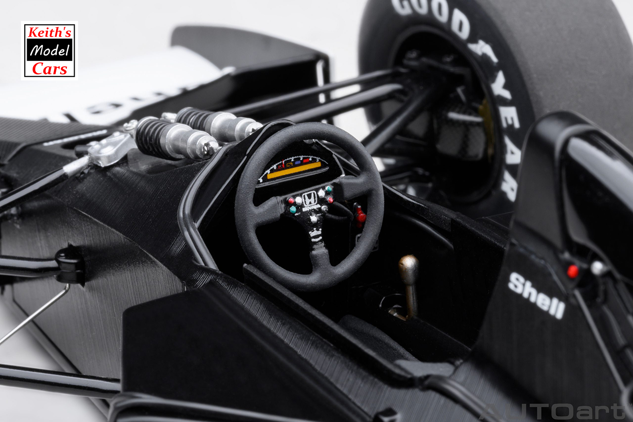 [1/18 Scale] McLaren Honda MP4/6 with McLaren Logo - 1991 Japan GP - No.1 A. Senna by AUTOart Models