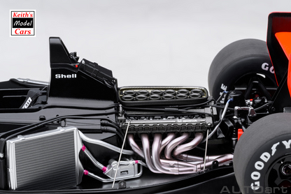 [1/18 Scale] McLaren Honda MP4/6 with McLaren Logo - 1991 Japan GP - No.1 A. Senna by AUTOart Models