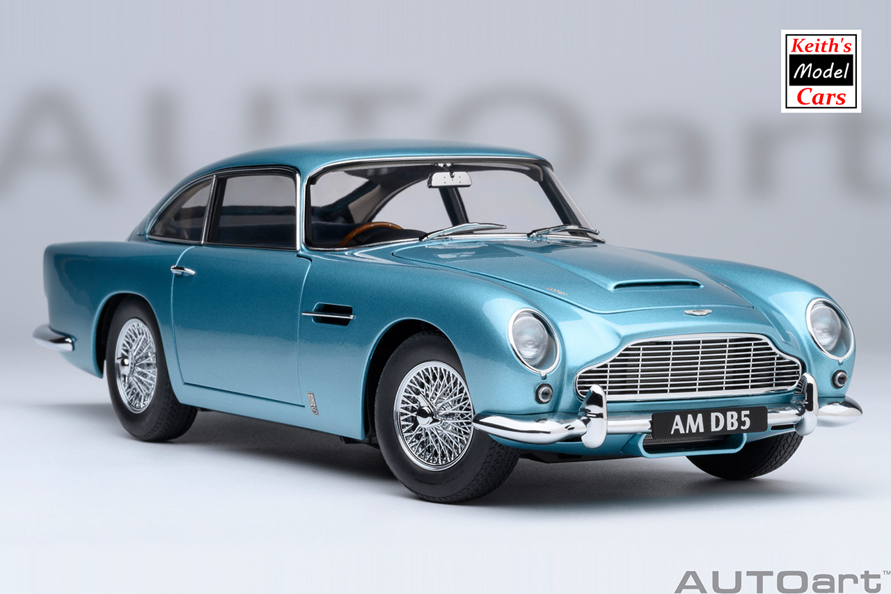 1:18 Scale AUTOart Models Aston Martin DB5 in Caribbean