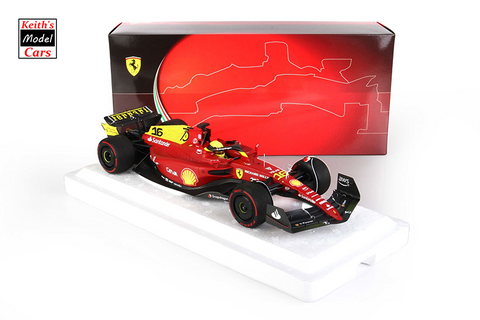 [1/18 Scale] Ferrari SF-75 Italian GP 2022 - Monza (No.16 Charles Leclerc) by BBR Models